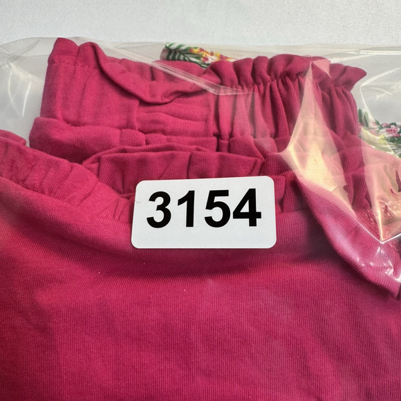 Rare Editions Floral Printed Knit Top and Solid Shorts Set Girls Size 6X - Picture 7 of 7